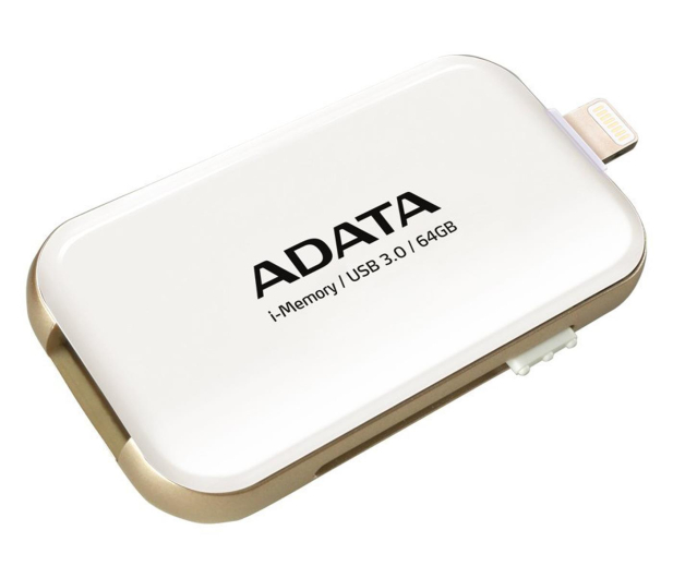ADATA 64GB i-Memory UE710 white (USB 3.0) - 305501 - zdjęcie